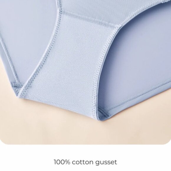 Edie High-Rise Brief M Light Blue - Picture 3 of 6